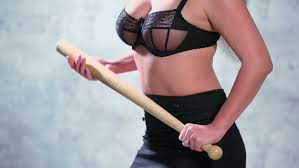 Webcam Model With Baseball Bat